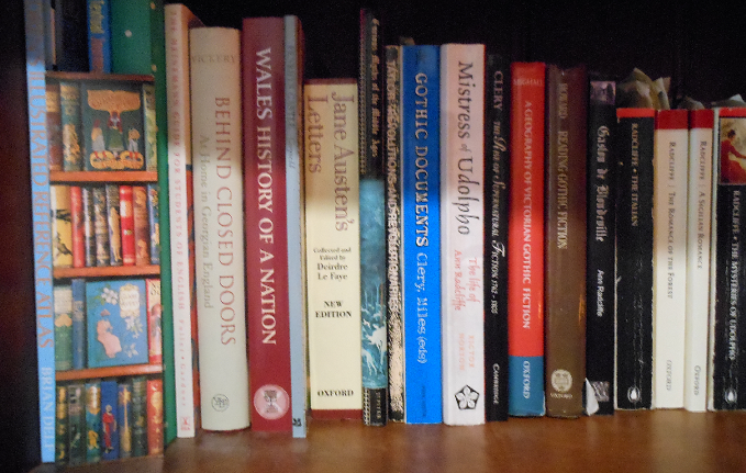 Shelf of books